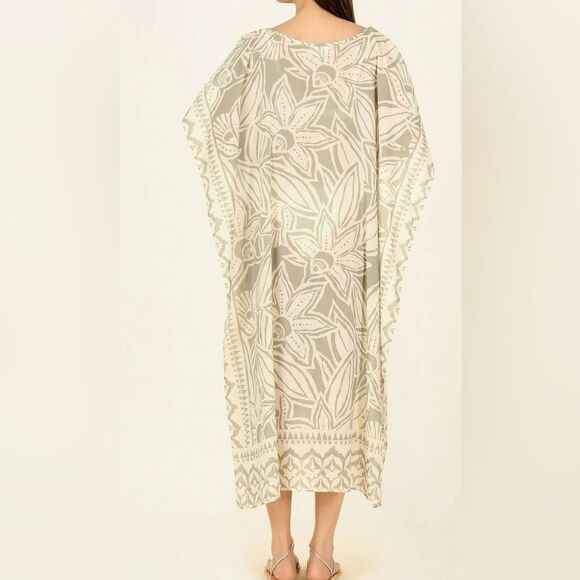 OMika Alma Poncho-Martina Agave Print- One Size - Picture 3 of 5